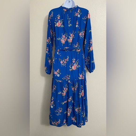 Women's Floral Cottagecore Maxi Dress 4 Whimsical Prairie Modest Easter Church - Picture 7 of 10